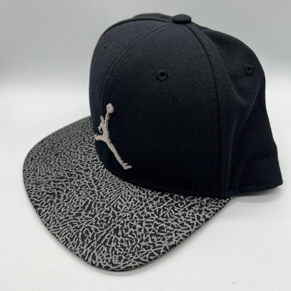 unisex air jordan jumpman elephant print ingot pro snapback hat